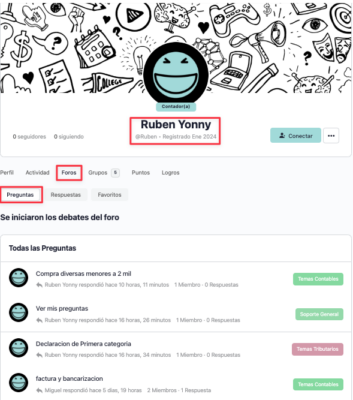 Preguntas Foro