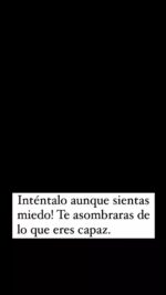 intentalo aunque sientas miedo