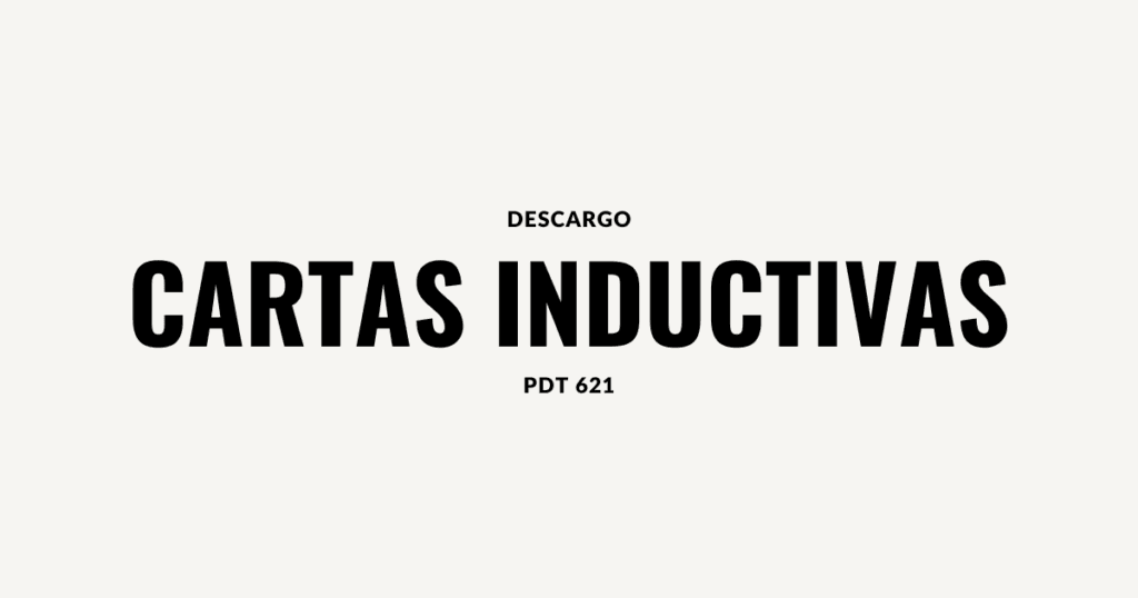 Cartas Inductivas SUNAT