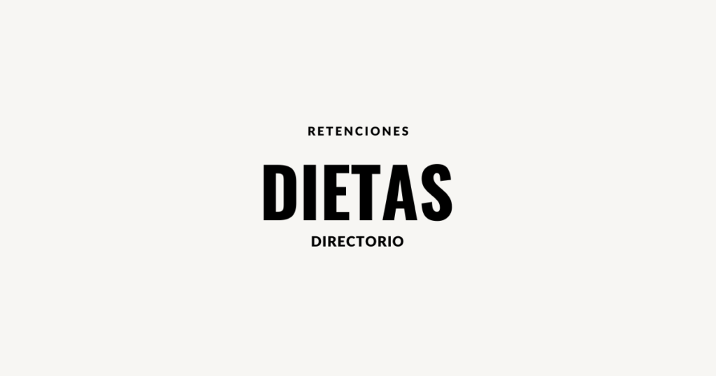 dietas del directorio