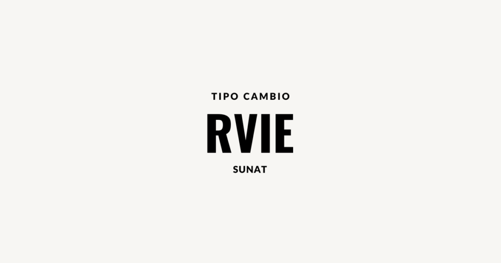 tipo cambio registro ventas