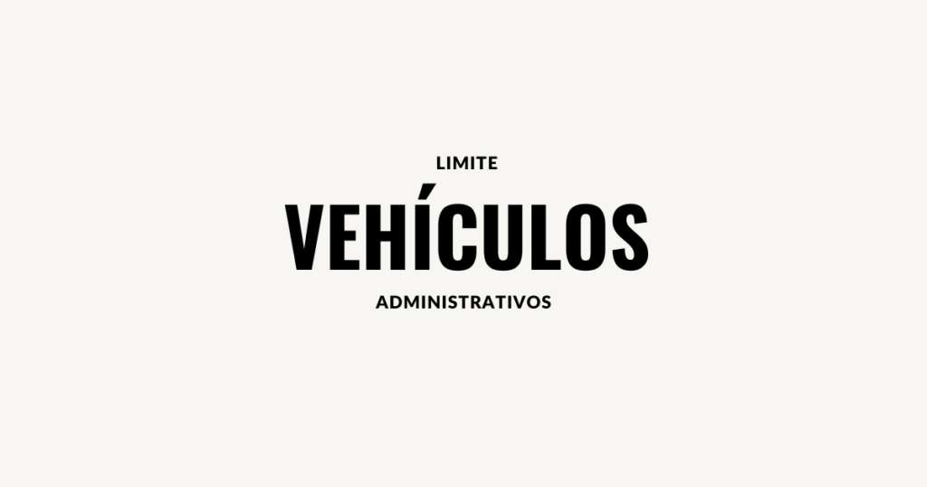 limite de vehículos