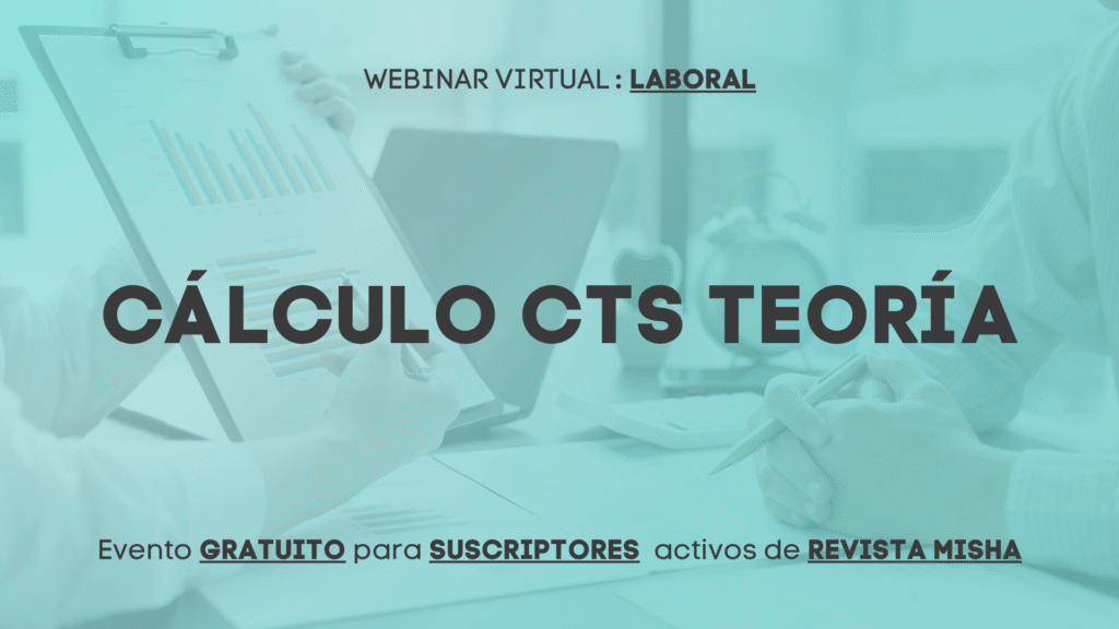 calculo de cts teoria