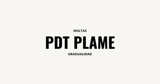 multas PDT PLAME