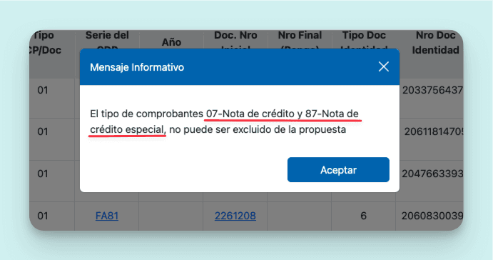 Nota Credito RCE