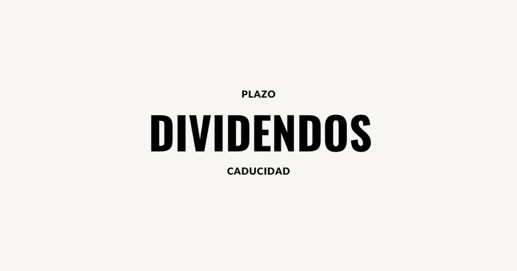 plazo de caducidad