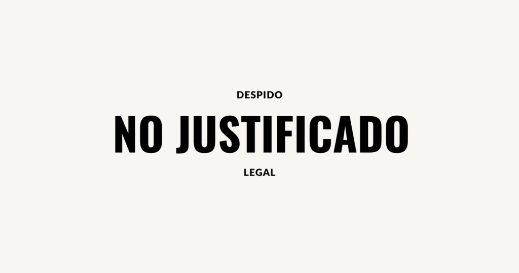 Despido no Legales