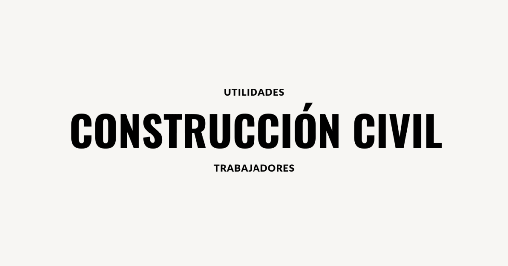 utilidades construccion civil