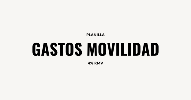 Gastos Movilidad Planilla Trabajador