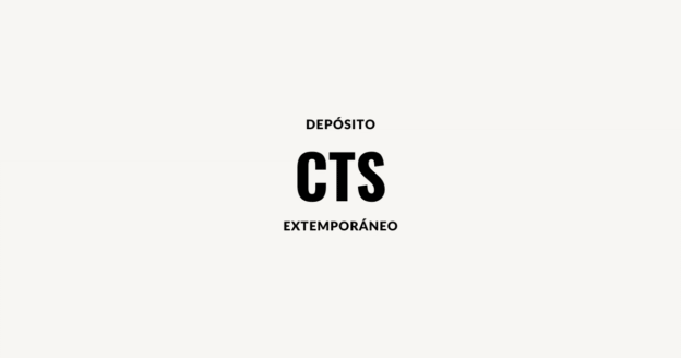 deposito CTS extemporaneo