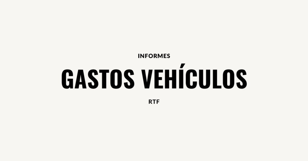 gastos de vehiculos sunat