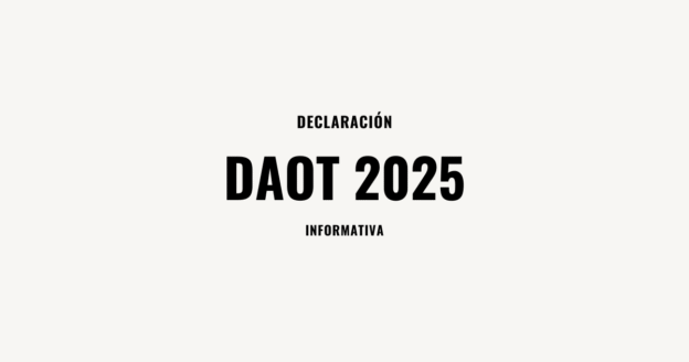 declaracion informativa daot 2025