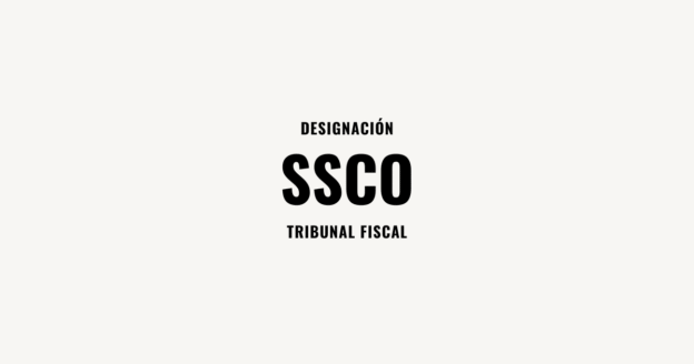 designacion de SSCO