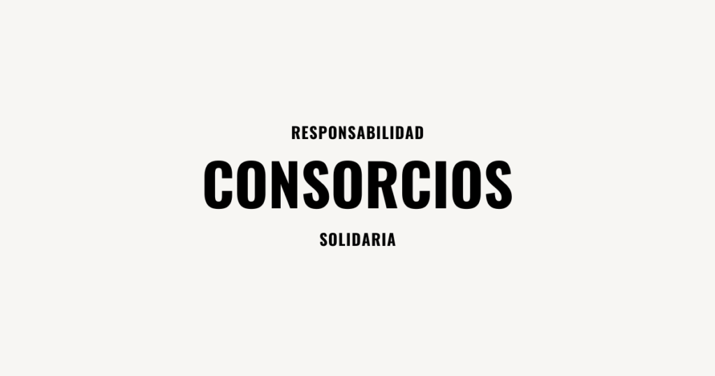 consorcios responsabilidad solidaria