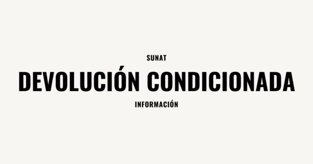 SUNAT solicita informacion para devolucion